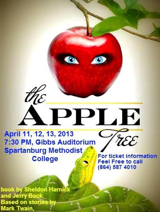 The Apple Tree At Spartanburg Methodist College Performances April 11 The Apple Tree At Spartanburg Methodist College Performances April 11