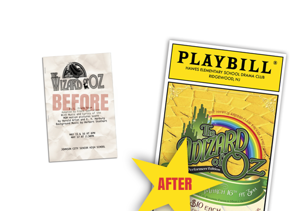 Playbillder Create Your Own Playbill For Your School Or Amateur Stage Production