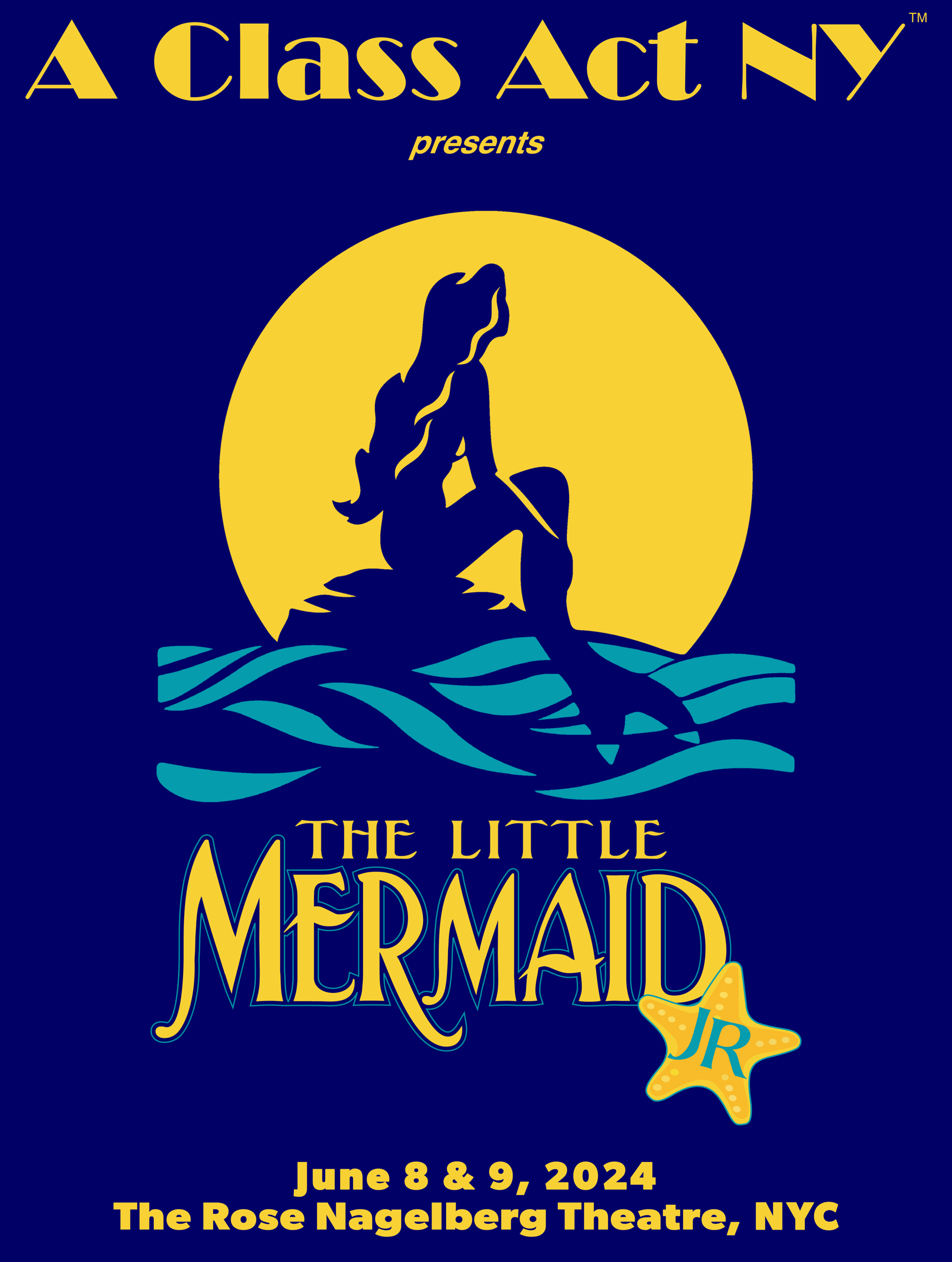 The Little Mermaid Jr. at A Class Act NY™ Performances June 8, 2024