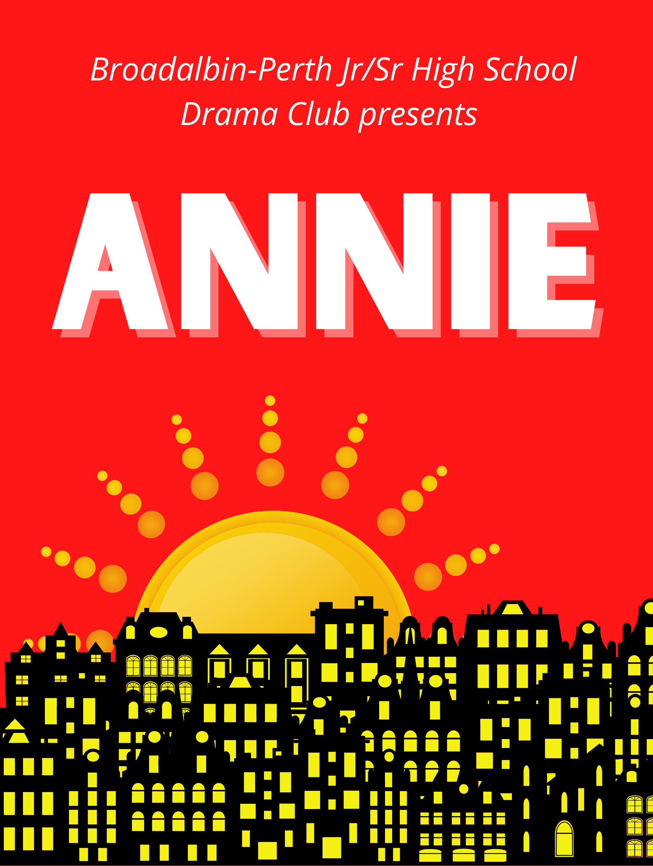 Annie at BroadalbinPerth Jr./Sr. High School Performances May 7