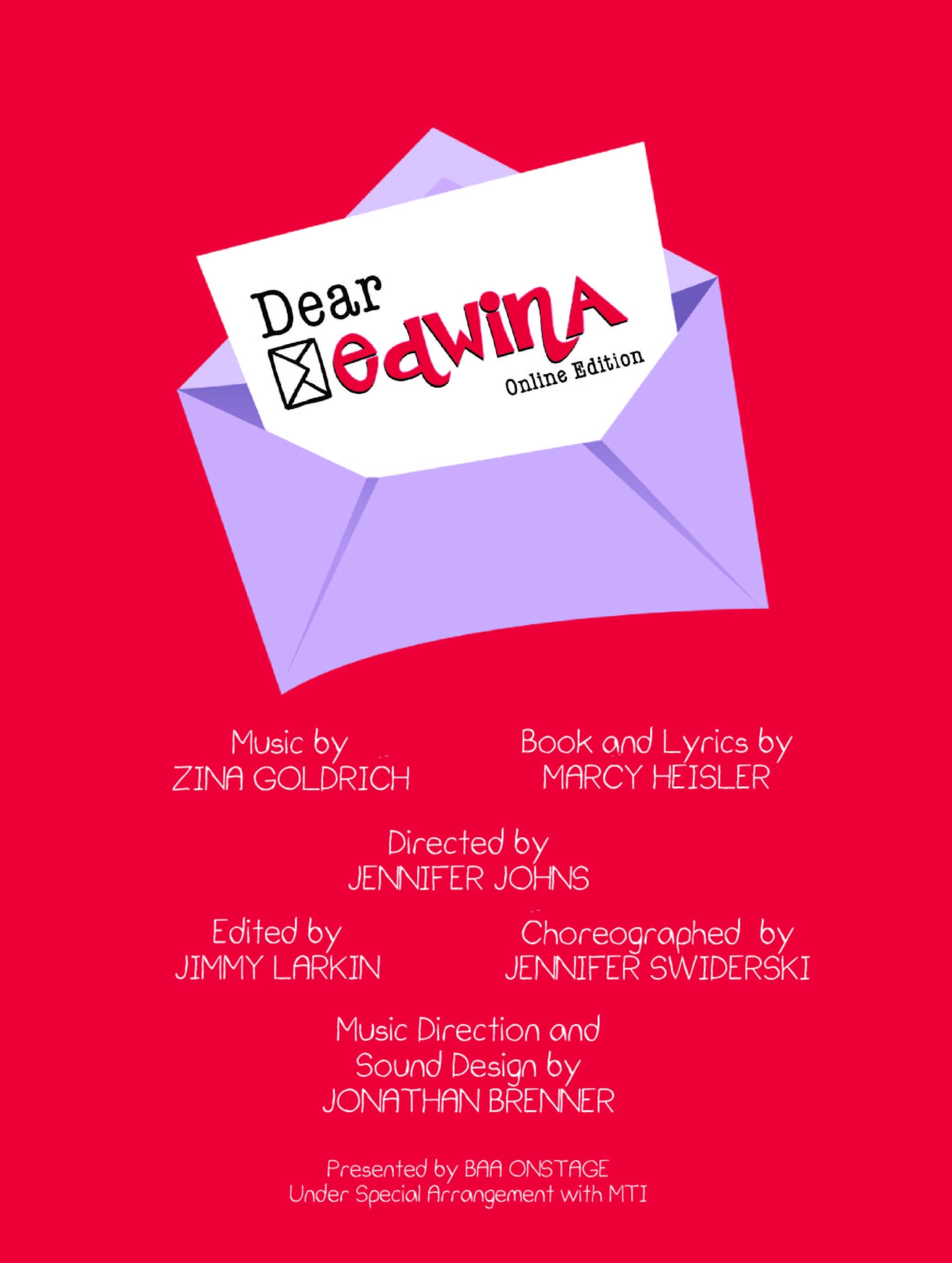 Dear Edwina Online Edition At Broadway Artists Alliance Of NYC dear-edwina-online-edition-at-broadway-artists-alliance-of-nyc