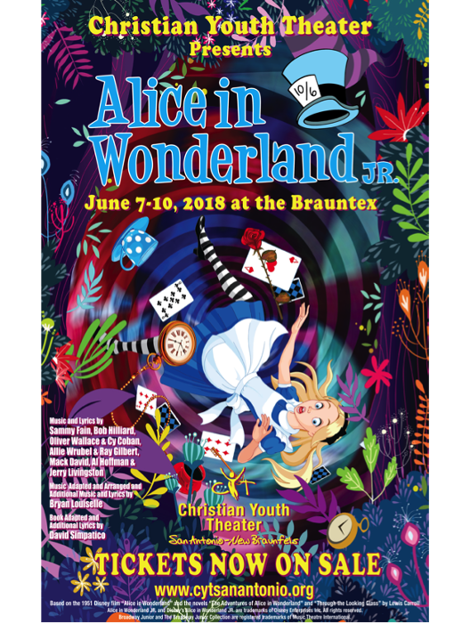 Disney's Alice in Wonderland JR. at CYT San Antonio - Performances June ...