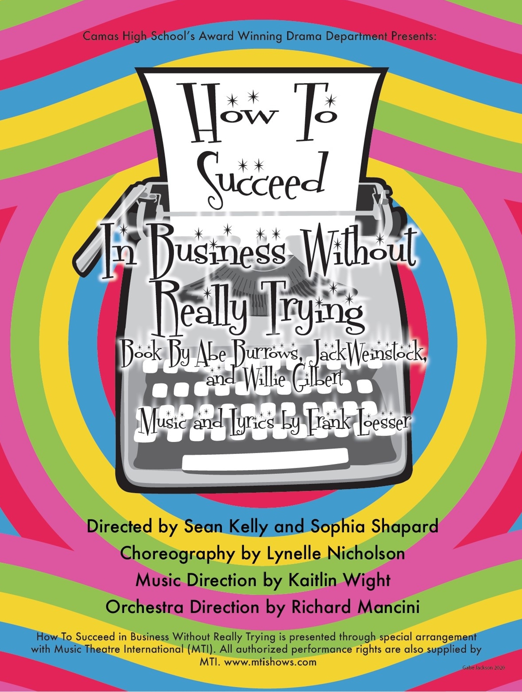 How To Succeed In Business Without Really Trying At Camas High