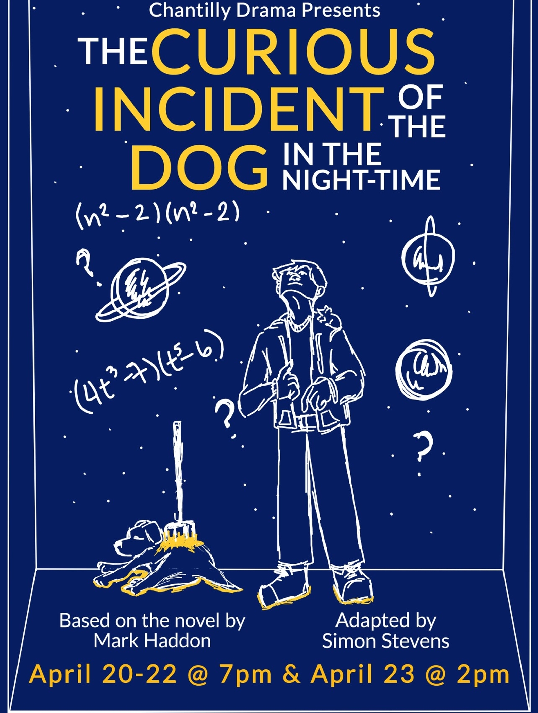 The Strange Incident Of The Dog In The Nighttime The Curious Incident of the Dog in the Night-Time at Chantilly High
