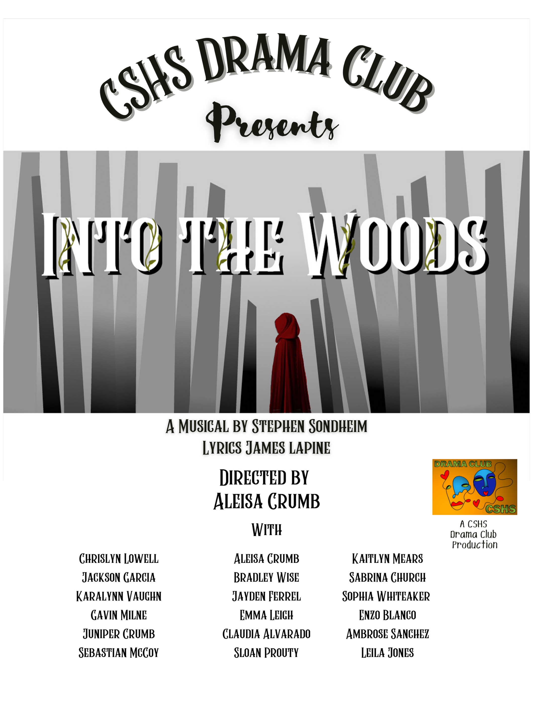 Into The Woods JR At Coral Shores High School Performances April 7 into-the-woods-jr-at-coral-shores-high-school-performances-april-7