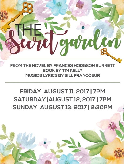 The Secret Garden At Downers Grove Park District Performances