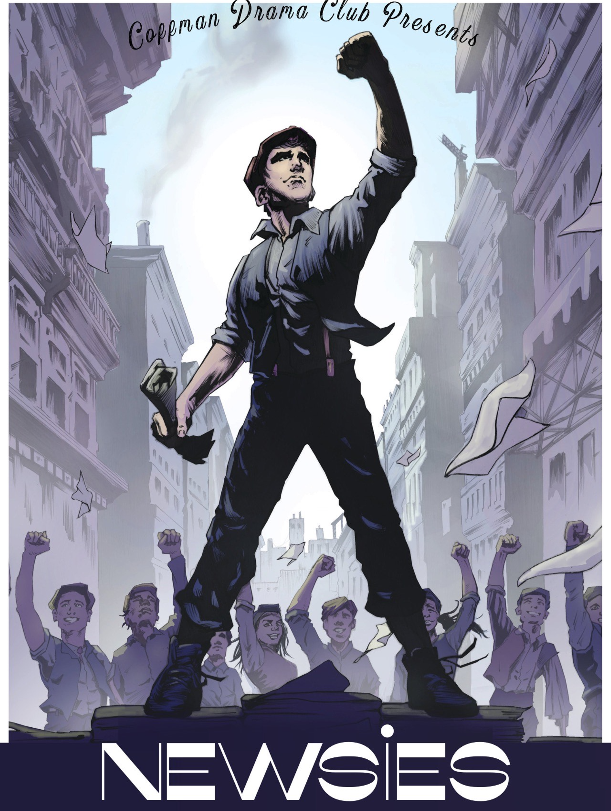 Newsies At Dublin Coffman High School Performances October 27 22 To November 5 22 Cover