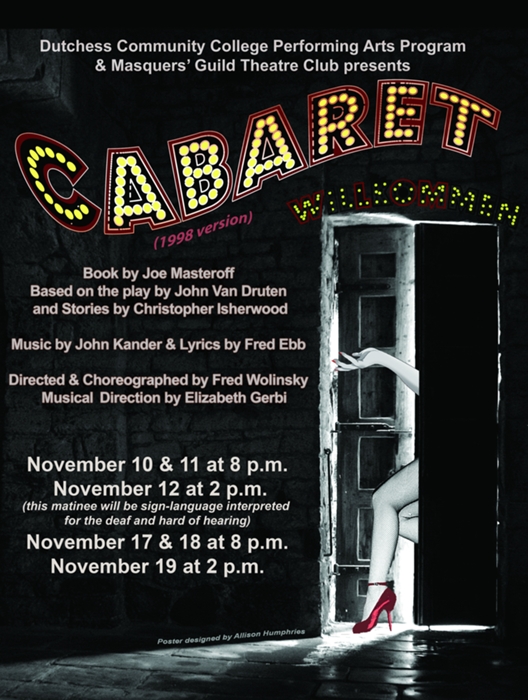 Cabaret 1998 Version At Dutchess Community College Performances