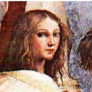 Hypatia (c. 350 - 411 AD) head shot