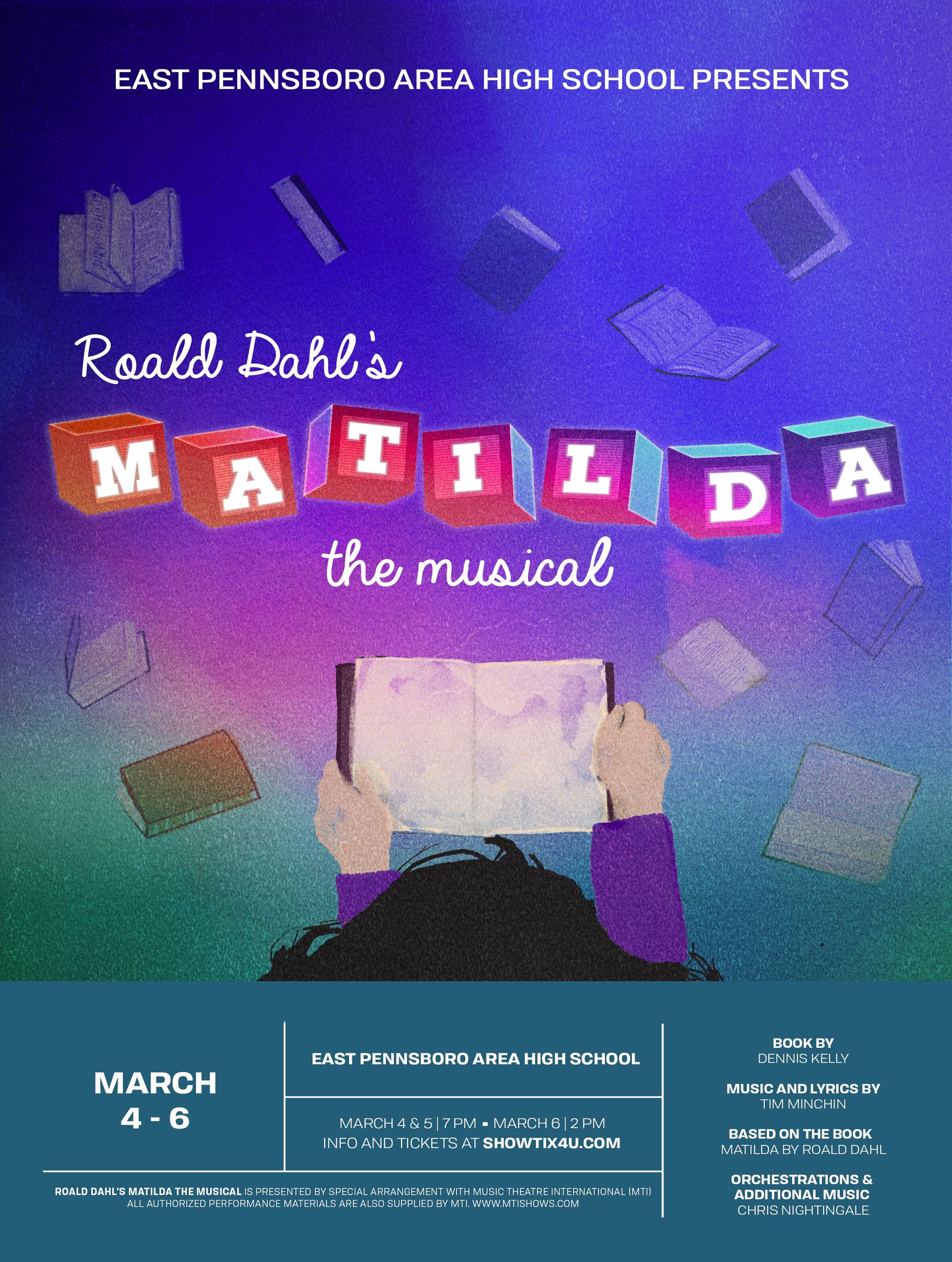 Matilda At East Pennsboro Area School District Performances March 4 