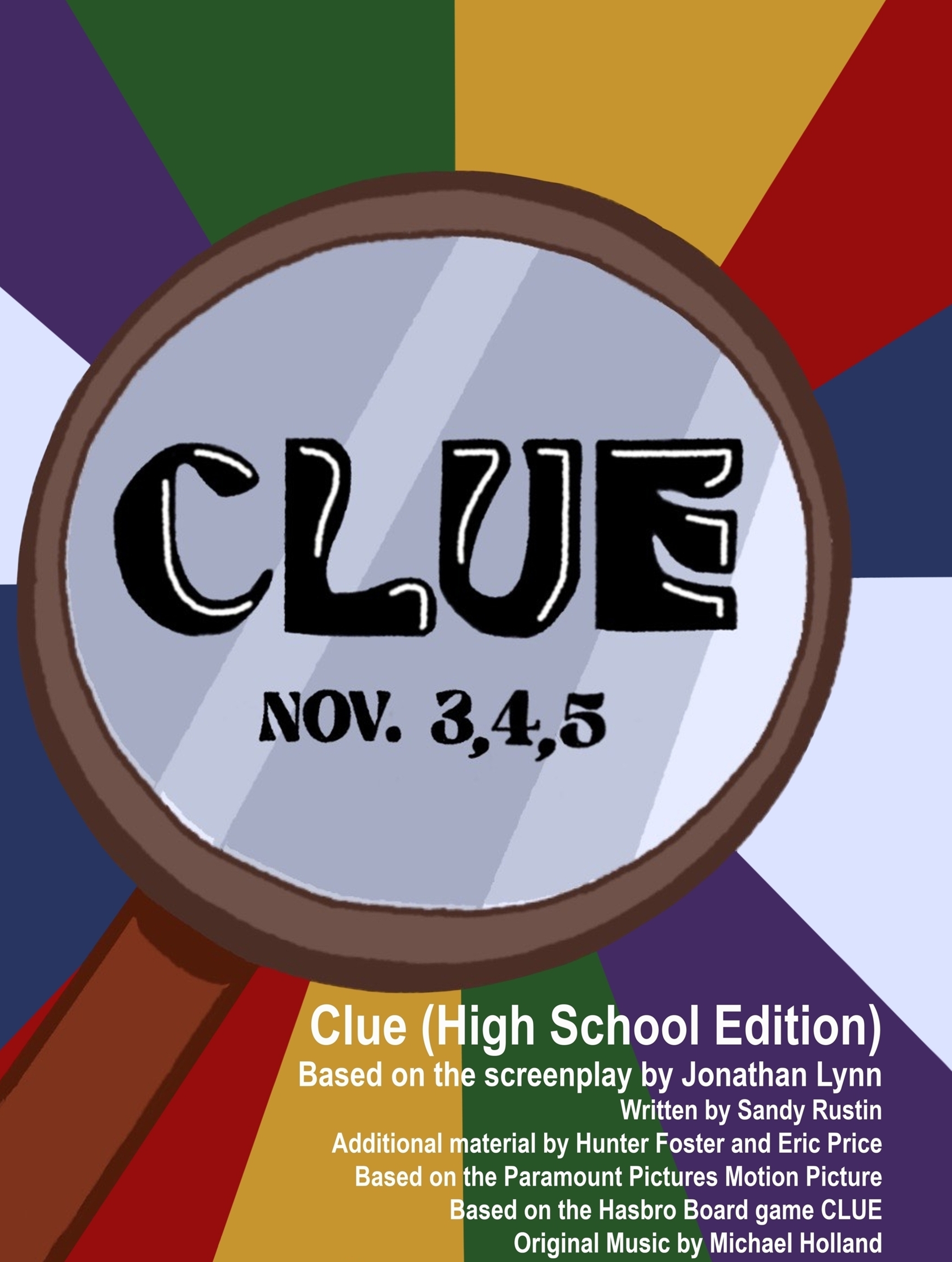 Clue: On Stage High School Edition at Eastport South Manor Junior