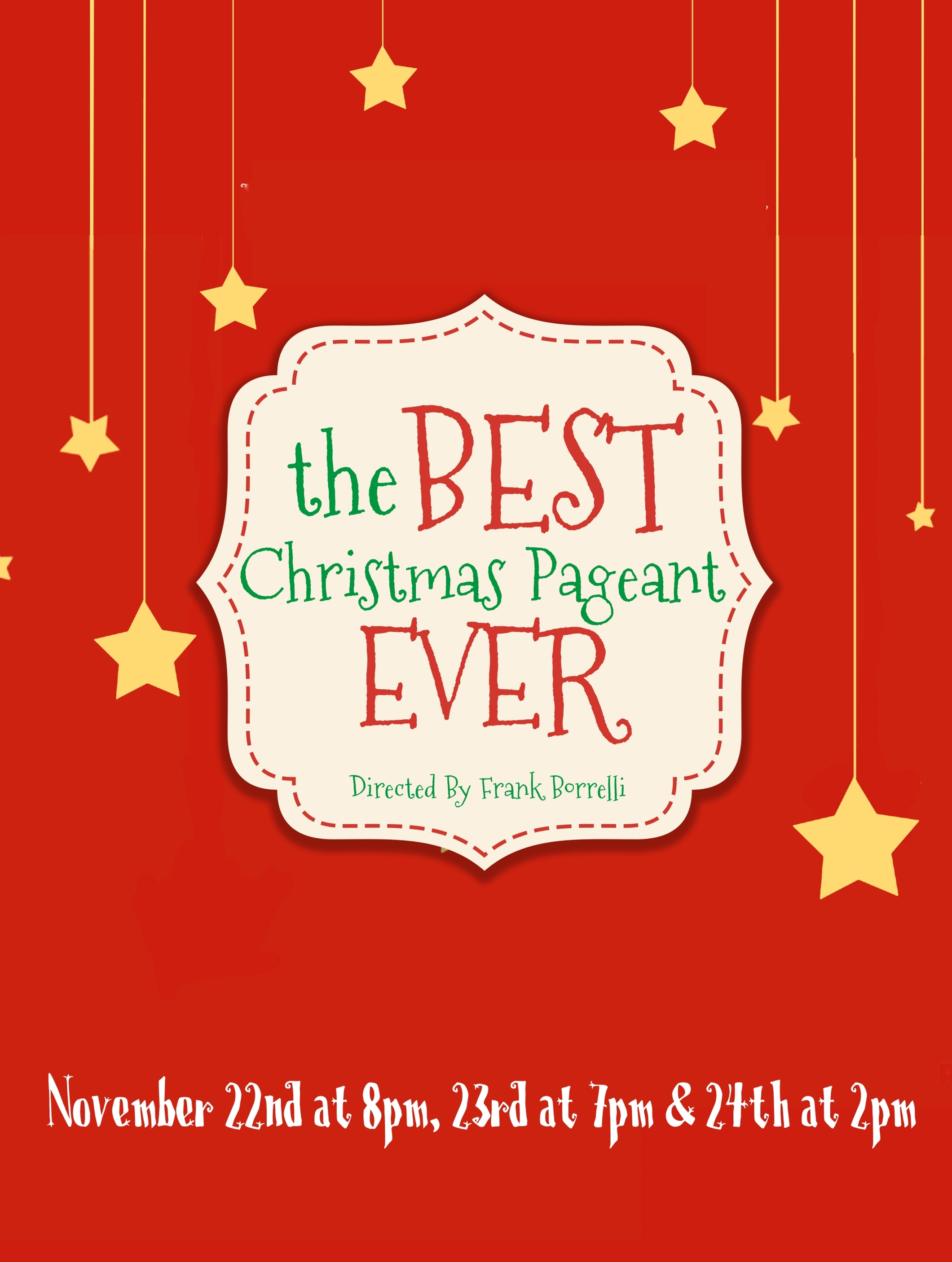 The Best Christmas Pageant Ever at Immaculate Conception High School