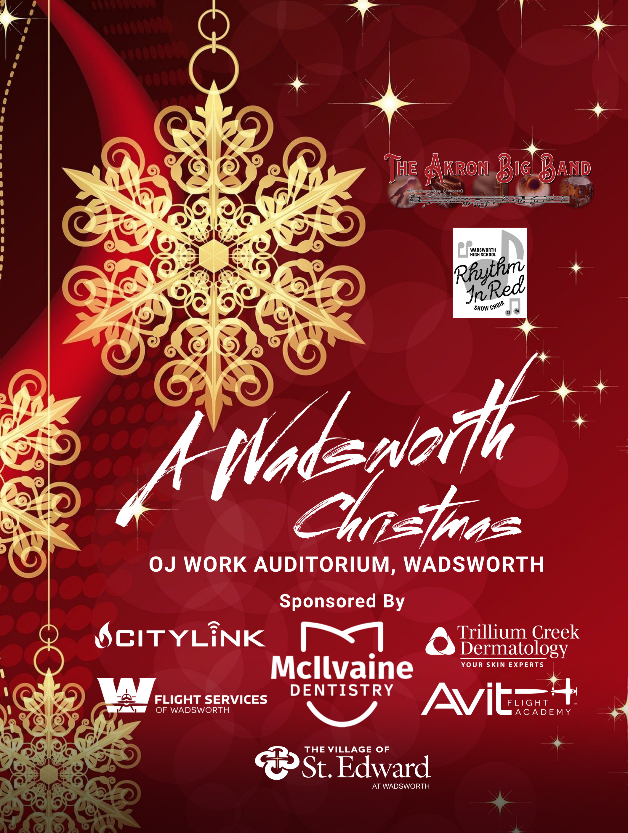 A Wadsworth Christmas at Inspire Aviation Performances December 1