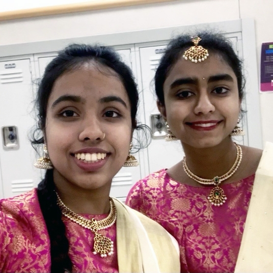 Vaahini Badre Narayanan & Kallyani Kamalalayam Kalesh head shot