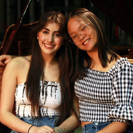Moriah Lee & Jasmine Jamshidiat head shot