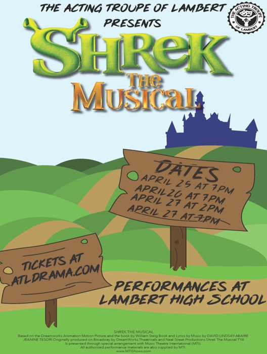 Shrek The Musical At Lambert High School Suwanee Ga
