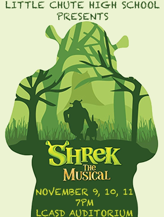 Shrek The Musical At Little Chute High Performances November 9