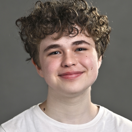 Sid Clary as Soc Ensemble head shot