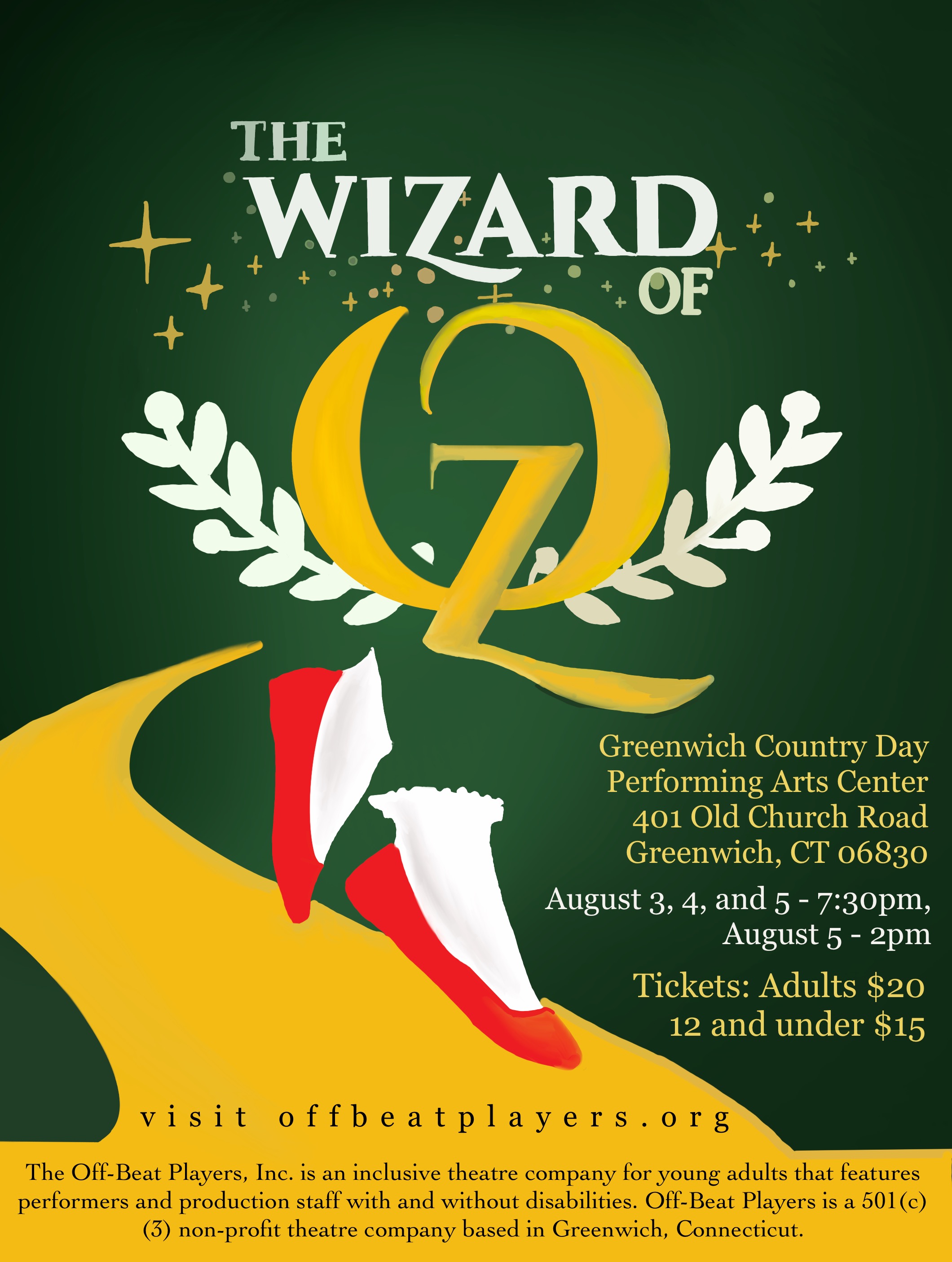 The Wizard of Oz (RSC 1987) at OffBeat Players Performances August 3