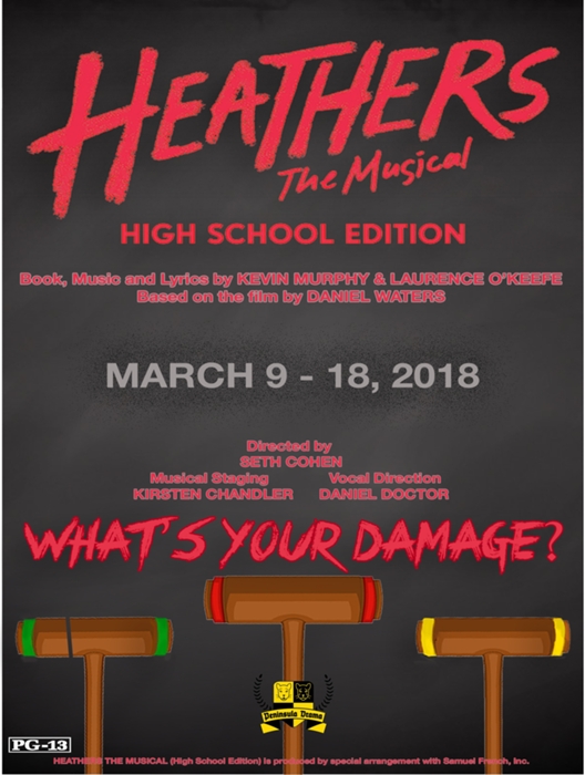 Heathers The Musical School Edition at Palos Verdes Peninsula High