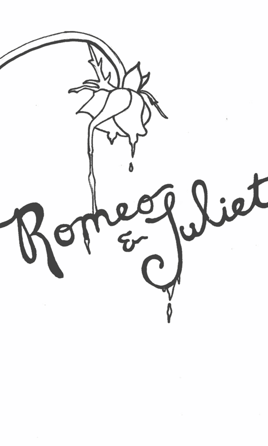 romeo and juliet cover drawing