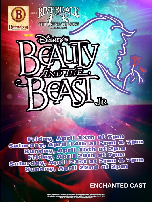 Disney's Beauty and the Beast JR. ENCHANTED CAST at Riverdale Children
