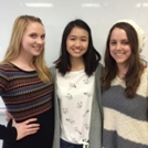 Sydney Bartel, Leigh Mueller & Caroline Peters head shot