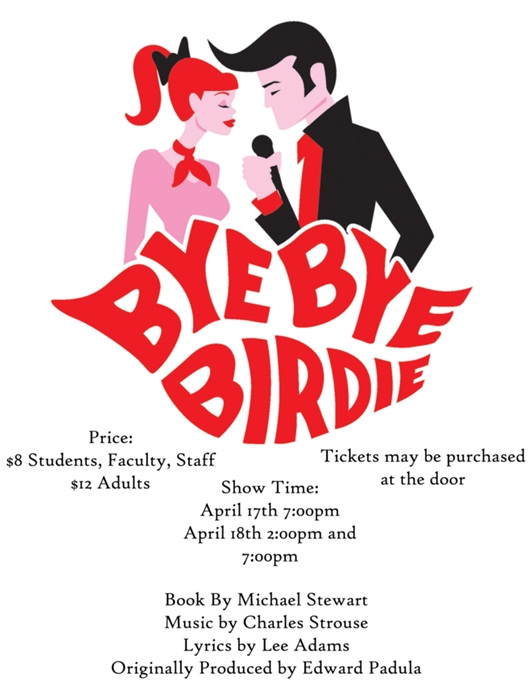 Bye Bye Birdie At Saint John Paul Ii Catholic High School Huntsville Al Performances April 17 15 To April 18 15 Cover