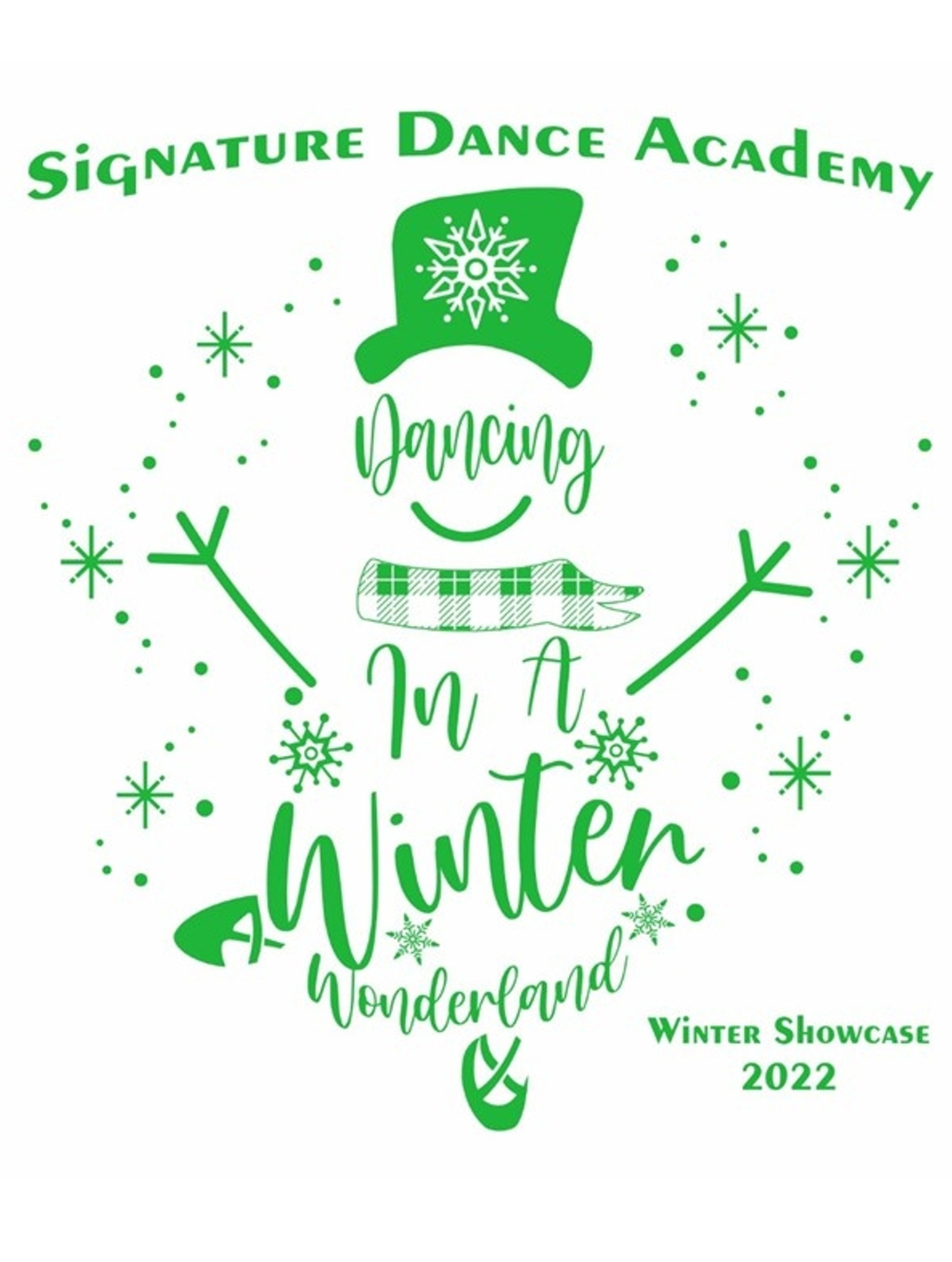 Winter Show 2022 at Signature Dance Academy Performances December 3