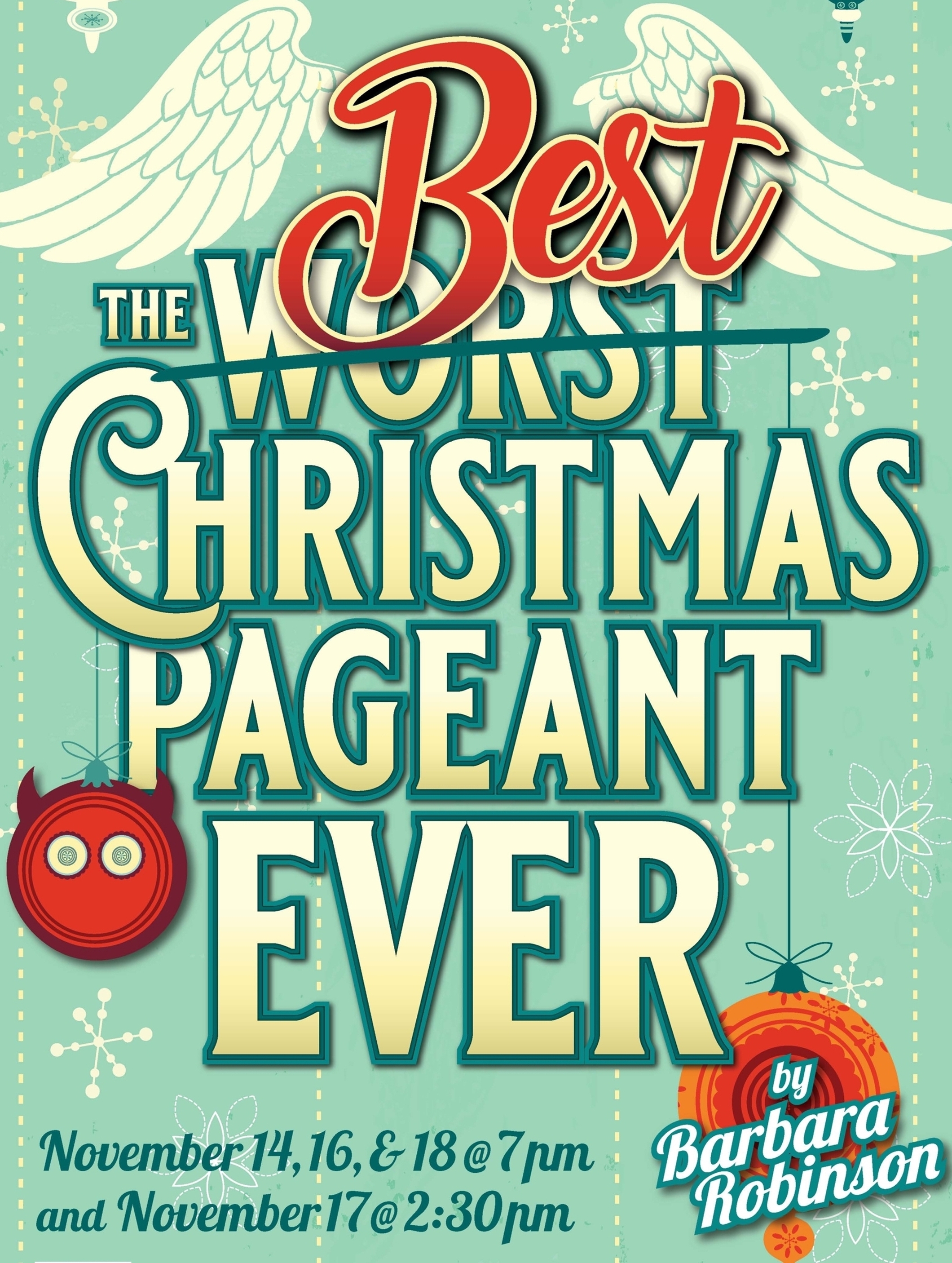 The Best Christmas Pageant Ever at Smith County Playhouse