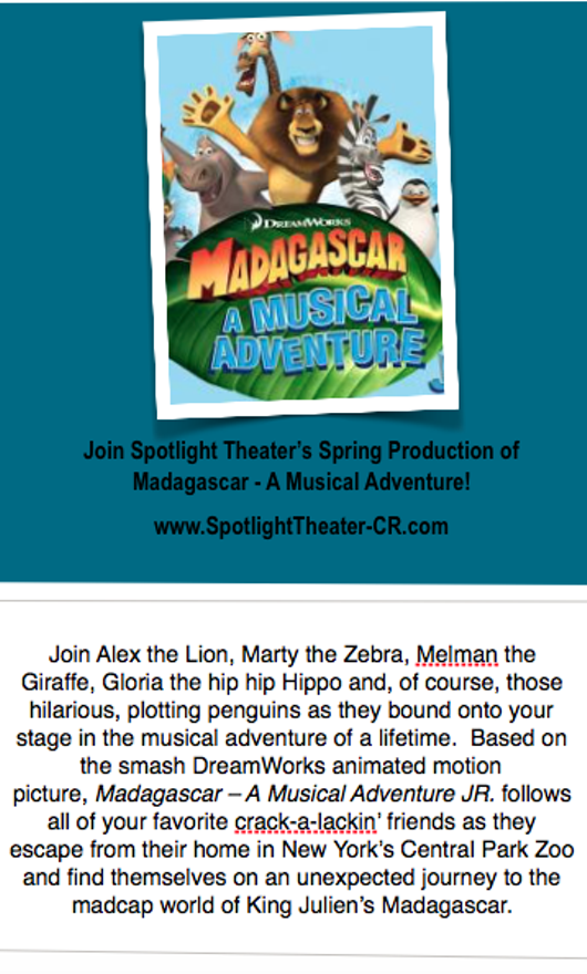 The Wizard of Oz (Young Performers Edition) at Spotlight Theater