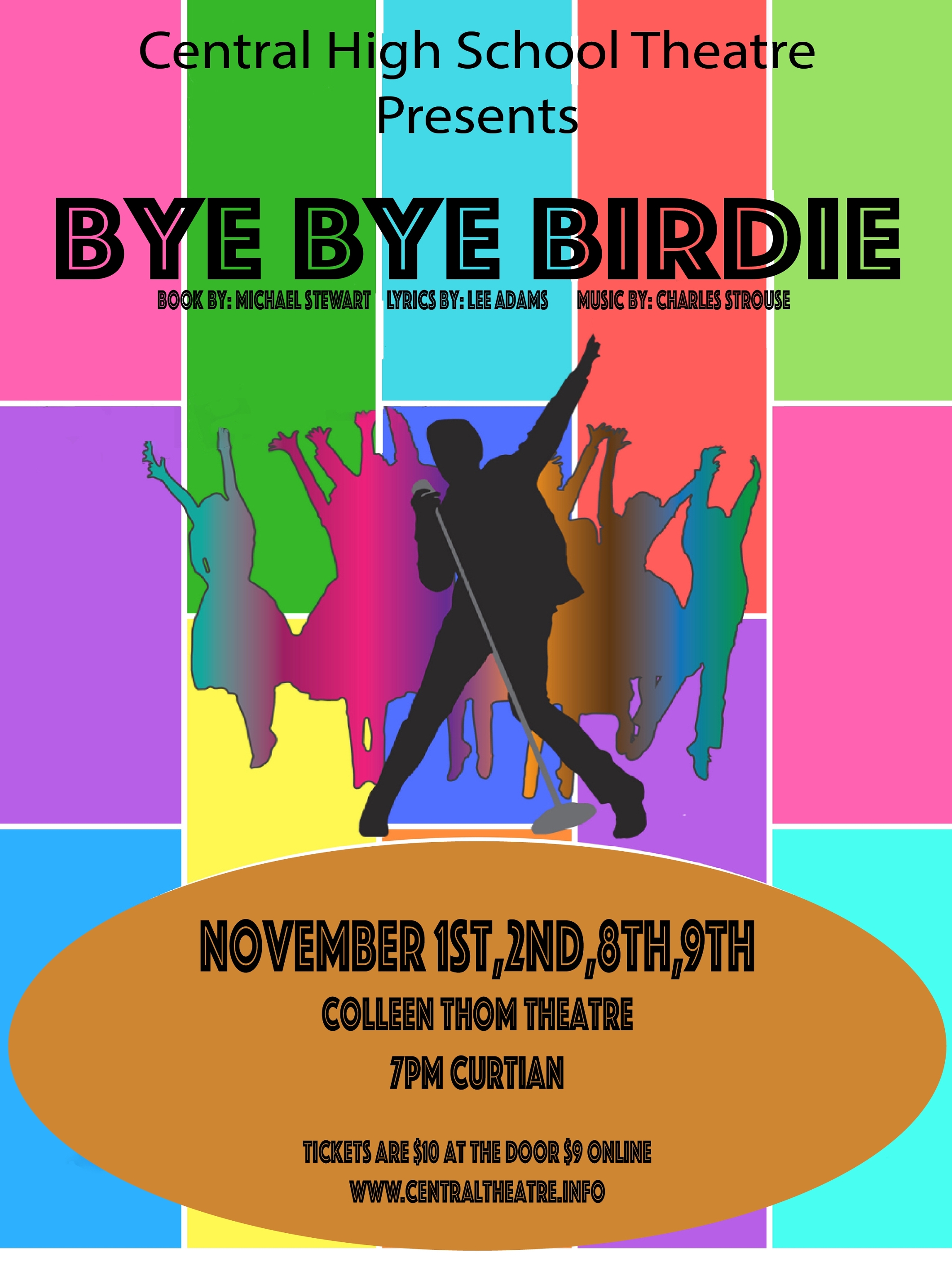 Bye Bye Birdie At St Joseph Central High School Performances November 1 19 To November 9 19 Cover