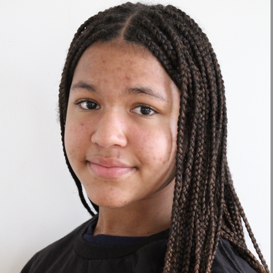 EVA BASSE (Principal Clark) head shot