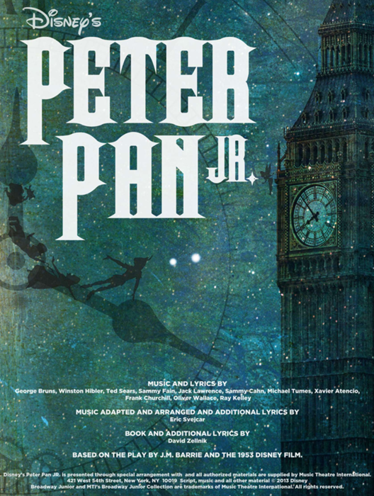 Peter Pan Jr. at Staunton River High - Performances March 16, 2018 to ...