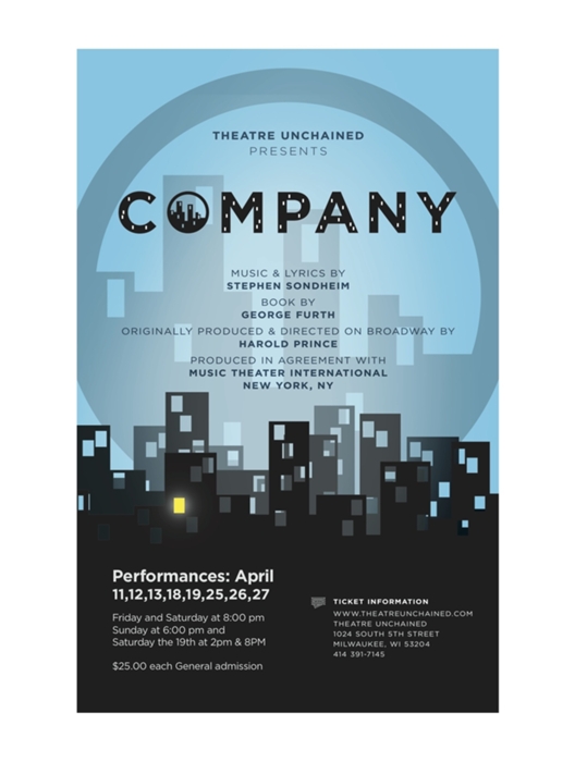 Company at THEATRE UNCHAINED - Performances April 11, 2014 to April 27 ...