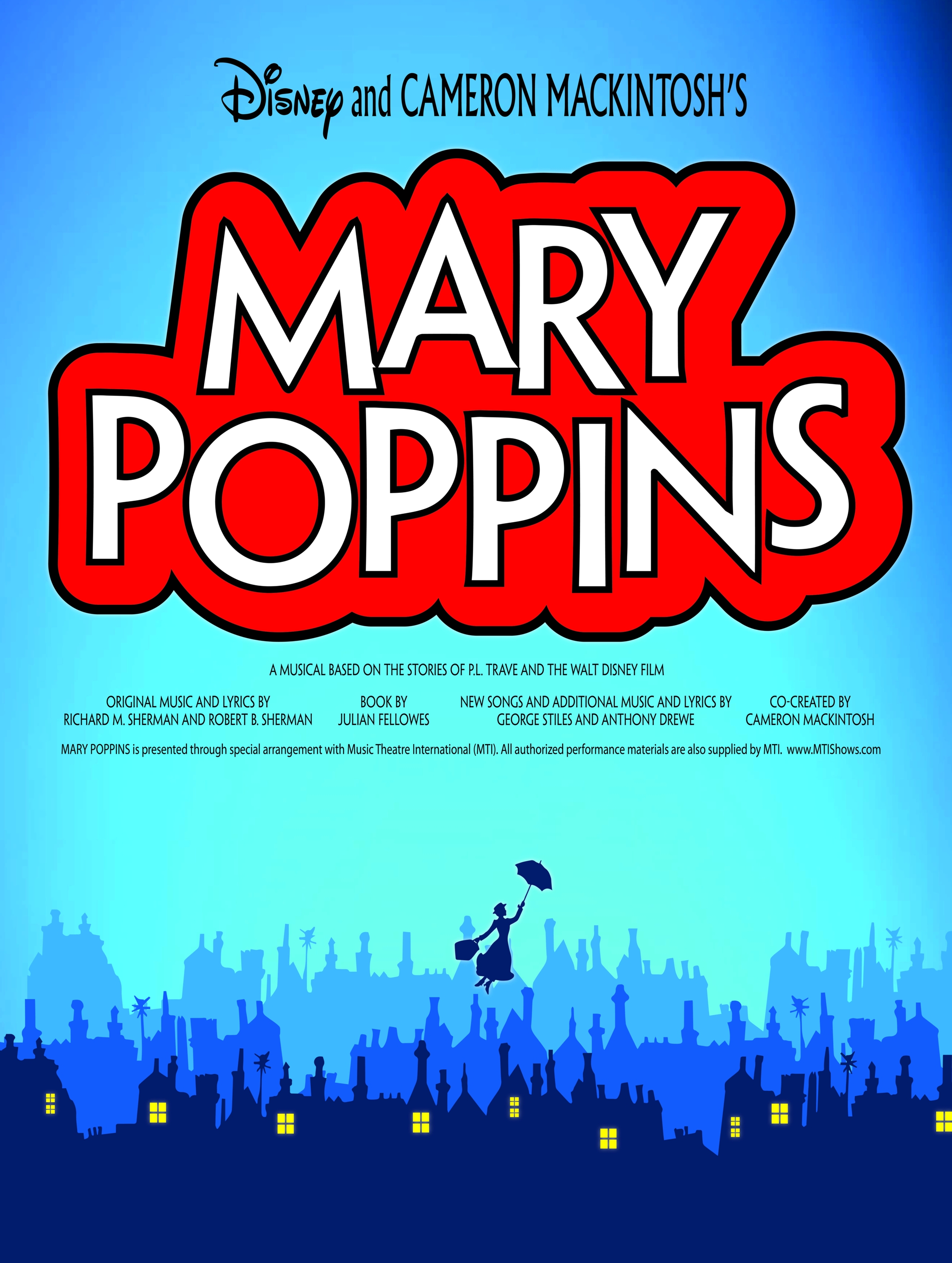 Mary Poppins at The King's Academy (Sunnyvale, CA) Performances March