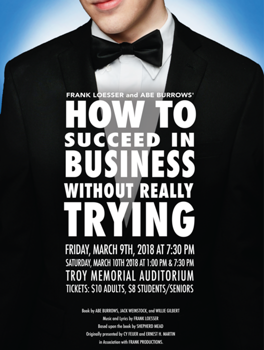 How To Succeed In Business Without Really Trying At Troy Area Jr