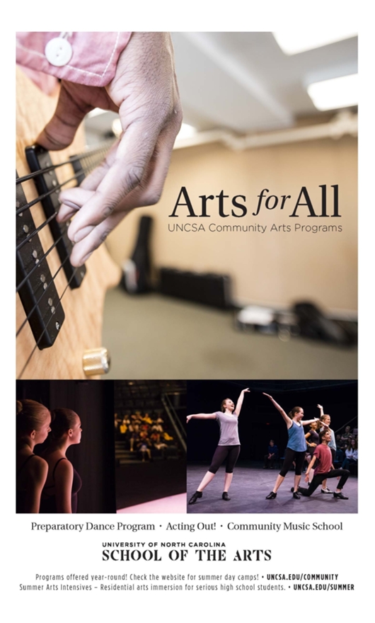 A Chorus Line High School Edition at UNCSA Acting Out Performances