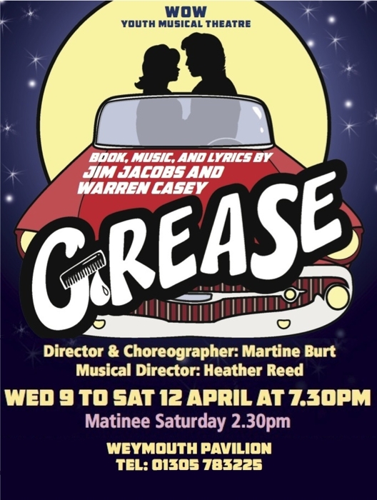 grease broadway playbill