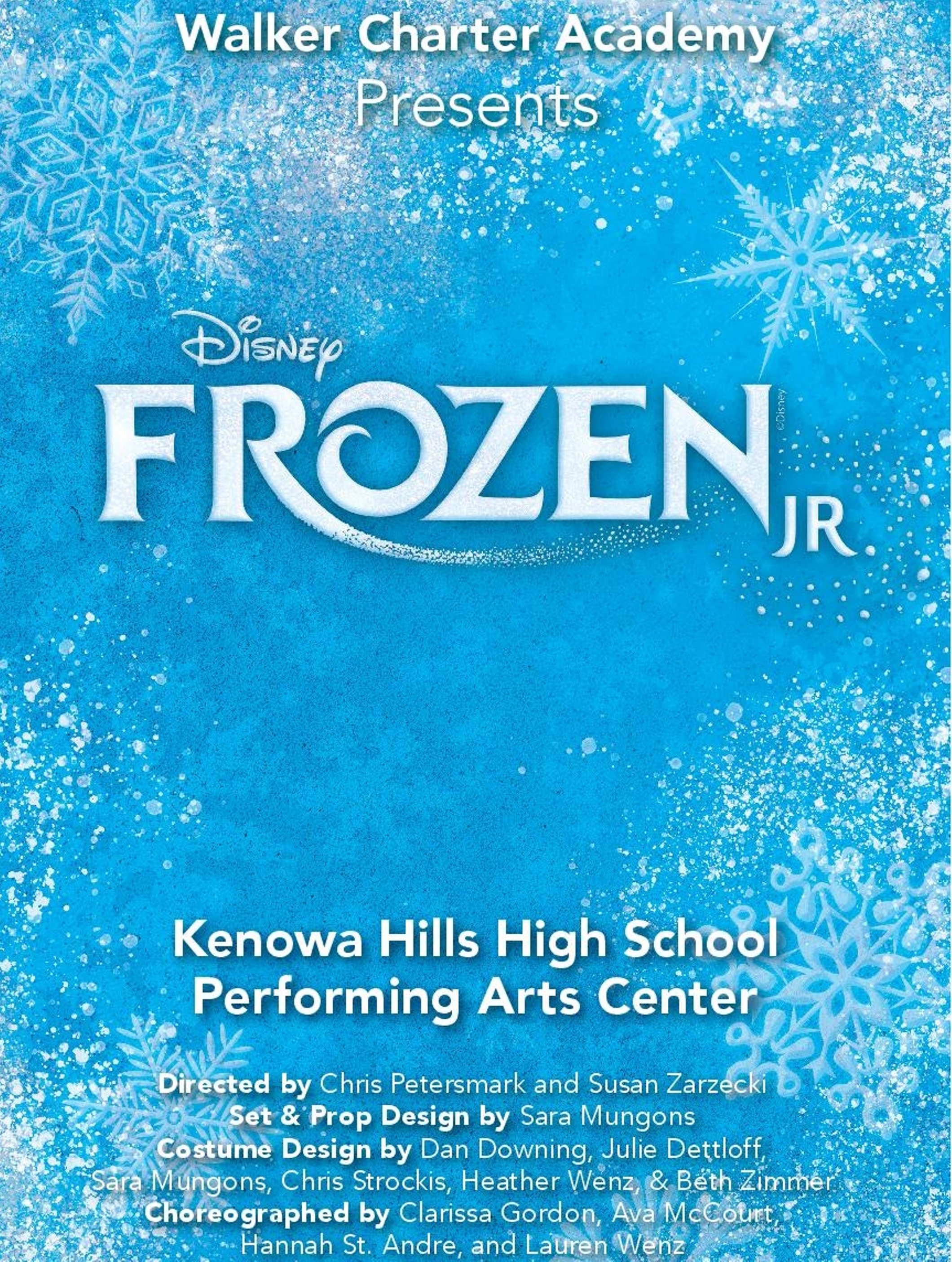 Frozen Jr at Walker Charter Academy Performances February 7 2020 to