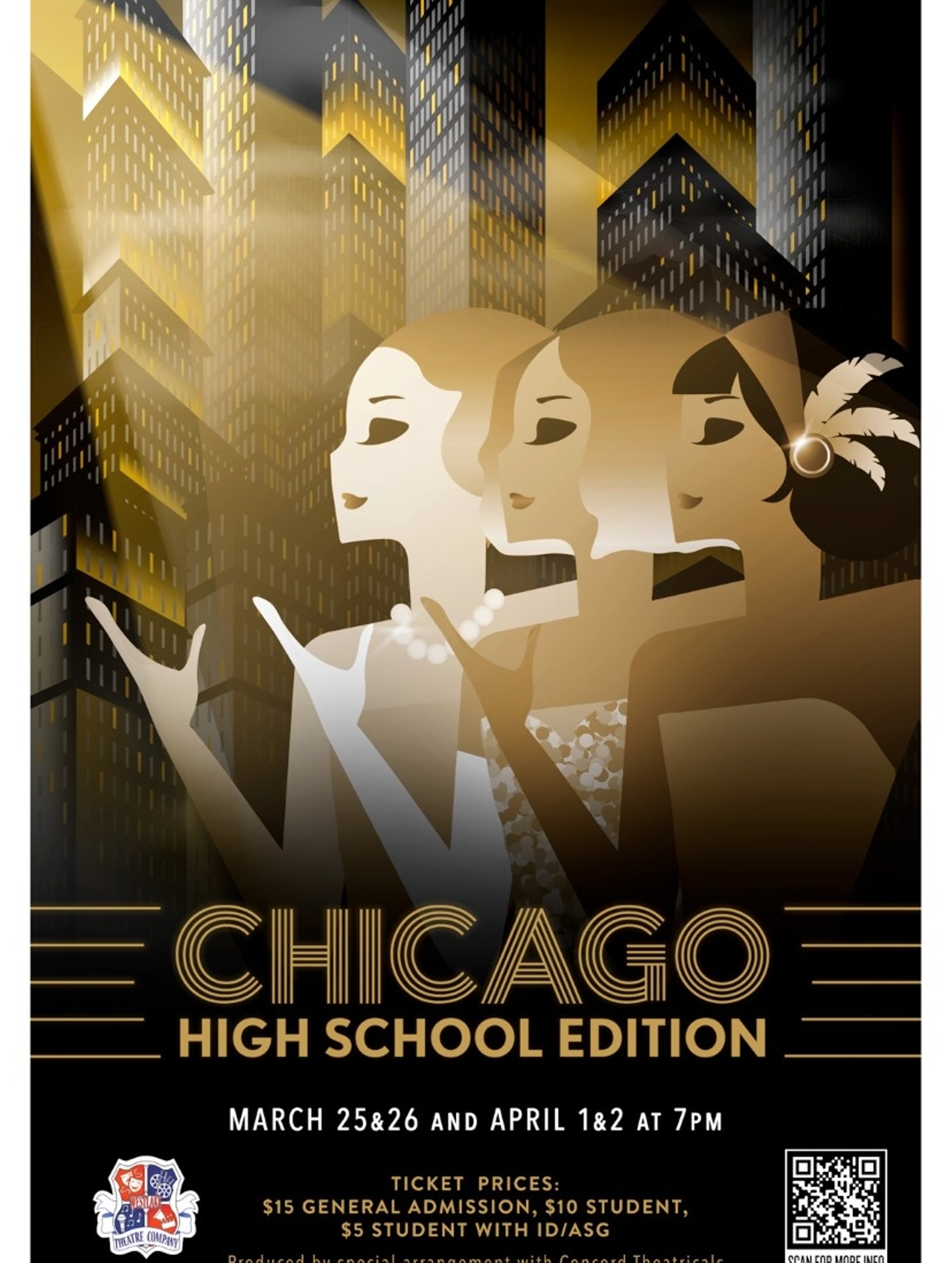 Chicago High School Edition at Westlake High School Performances March 25, 2022 to April 2