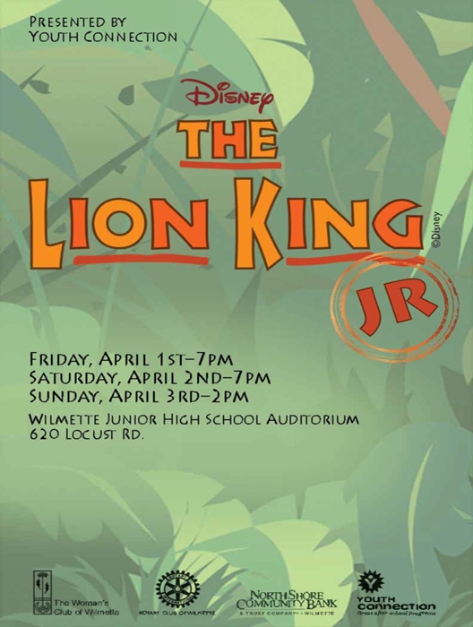 The Lion King Jr at Wilmette Junior High School - Performances April 1 ...